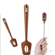 Silicone Spatula With Thermometer For Candy Chocolate Making